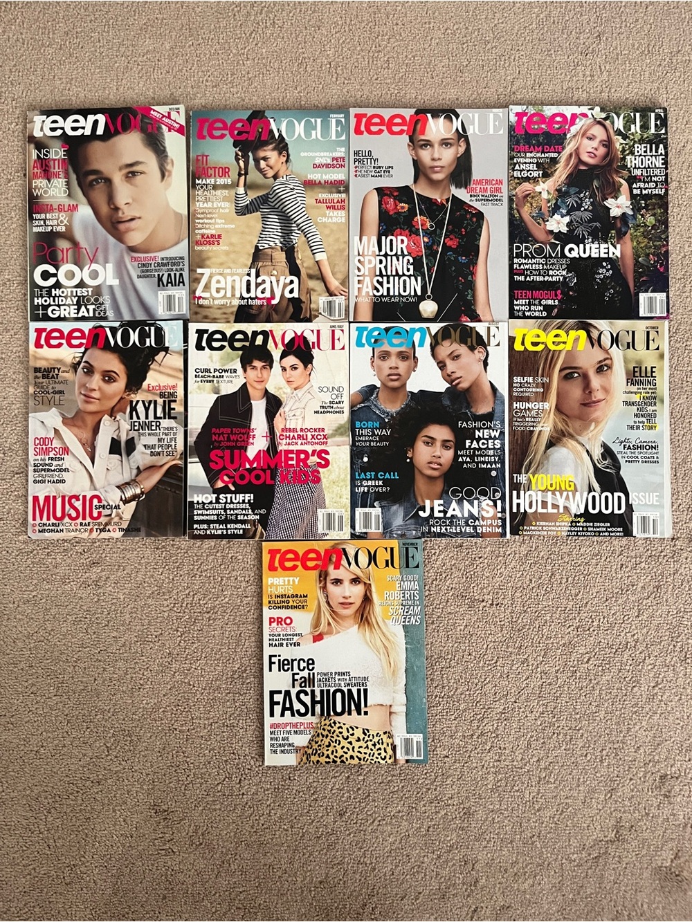 Teen Vogue Magazine - 2015
Collection Bundle